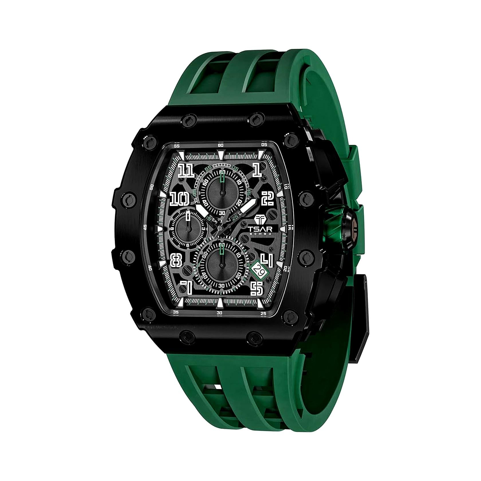 Мъжки часовник TSAR BOMBA Hunter Elite Edition TB8204QG