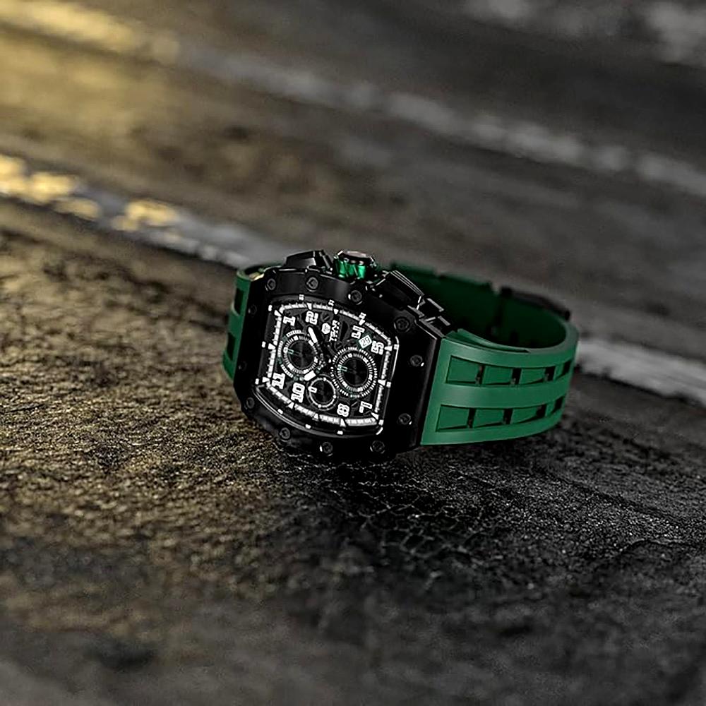 Мъжки часовник TSAR BOMBA Hunter Elite Edition TB8204QG