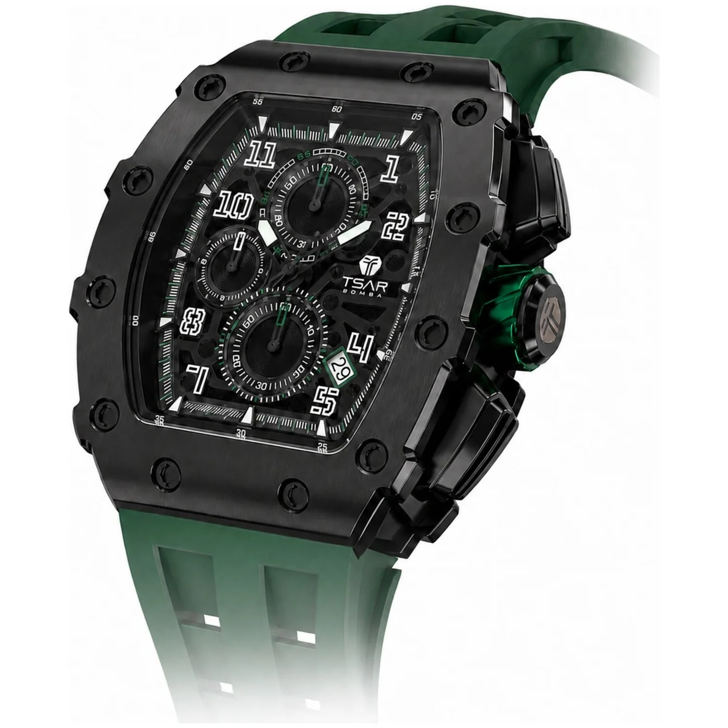 Мъжки часовник TSAR BOMBA Hunter Elite Edition TB8204QG