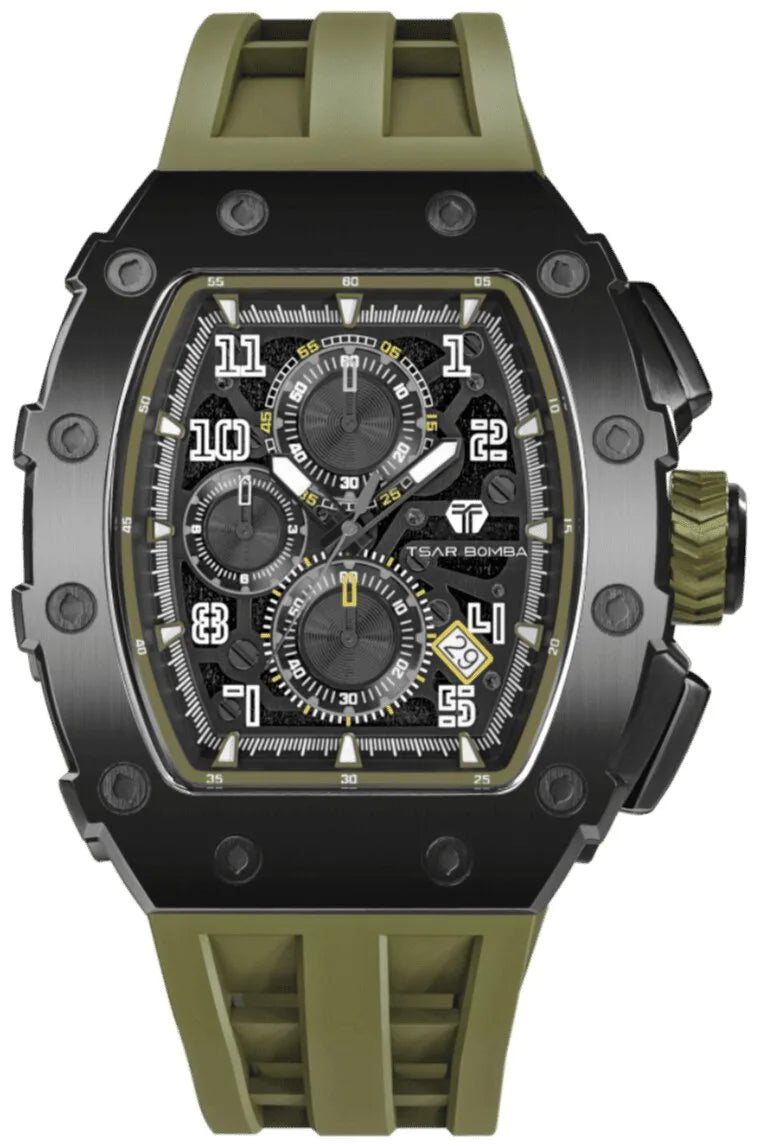 Мъжки часовник TSAR BOMBA Predator X Limited TB8204QMG