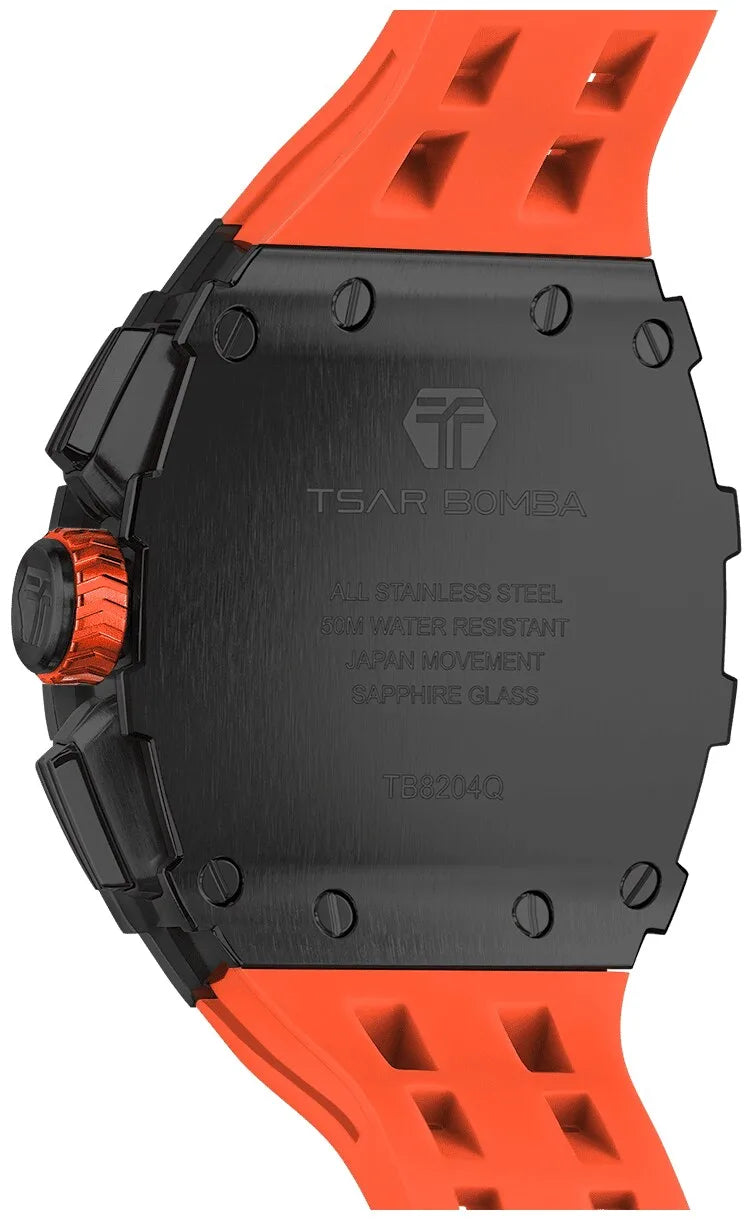 Мъжки часовник TSAR BOMBA Premium Iron Ember TB8204QR2