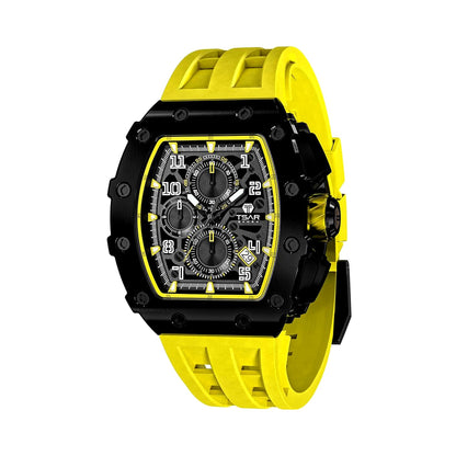 Мъжки часовник TSAR BOMBA Yellow Limited TB8204QY