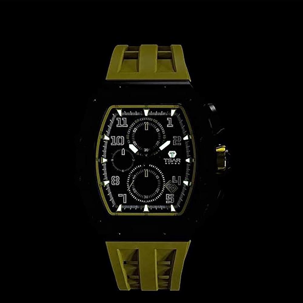 Мъжки часовник TSAR BOMBA Yellow Limited TB8204QY