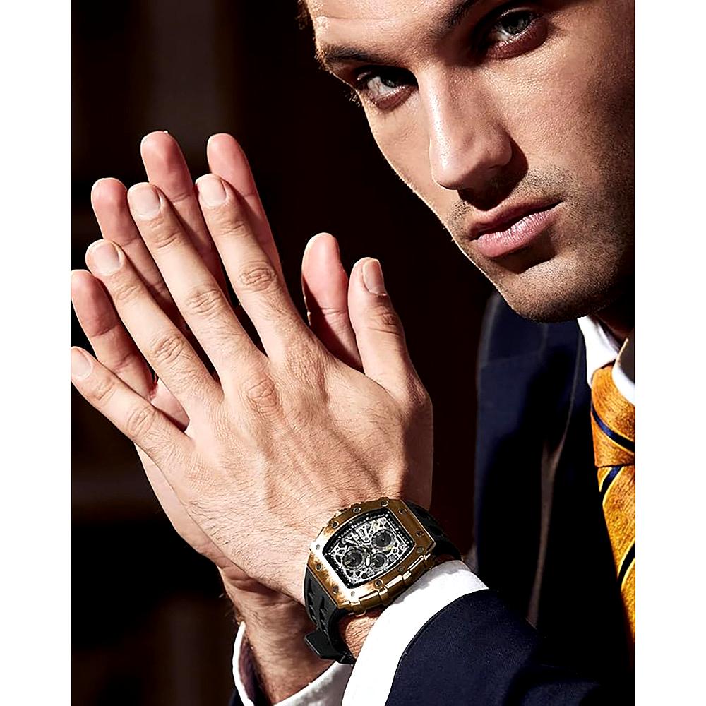 Мъжки часовник TSAR BOMBA Gold Limited TB8204Q