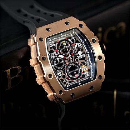 Мъжки часовник TSAR BOMBA Gold Limited TB8204Q