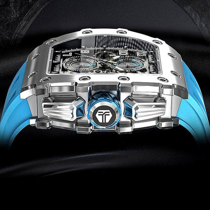 Мъжки часовник TSAR BOMBA Ultra Blue Unique Edition TB8204SB