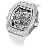 Мъжки часовник TSAR BOMBA T-Elemental Automatic White TB8208D-11