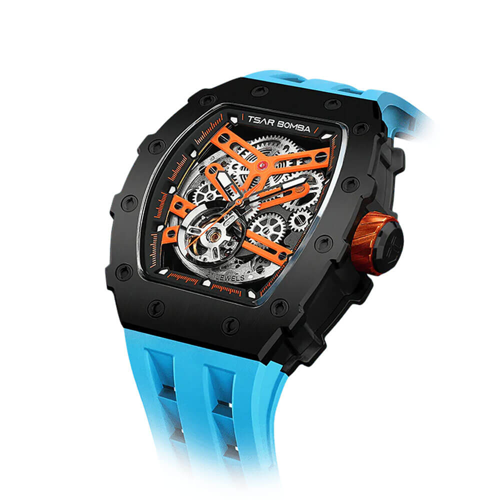 Мъжки часовник TSAR BOMBA Pulse Drift Automatic JYTB8208ORB