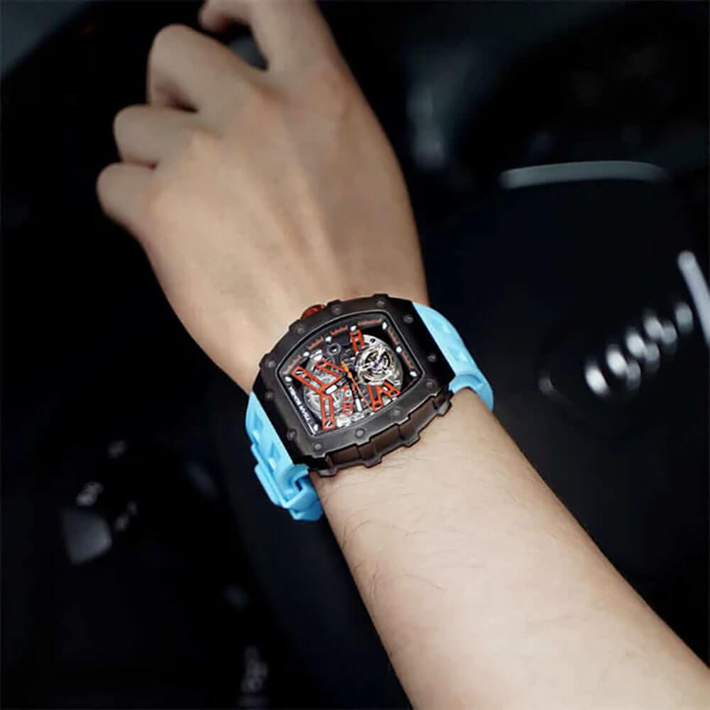 Мъжки часовник TSAR BOMBA Pulse Drift Automatic JYTB8208ORB