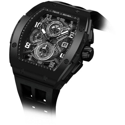 Мъжки часовник TSAR BOMBA Black Majesty Edition TB8211BB