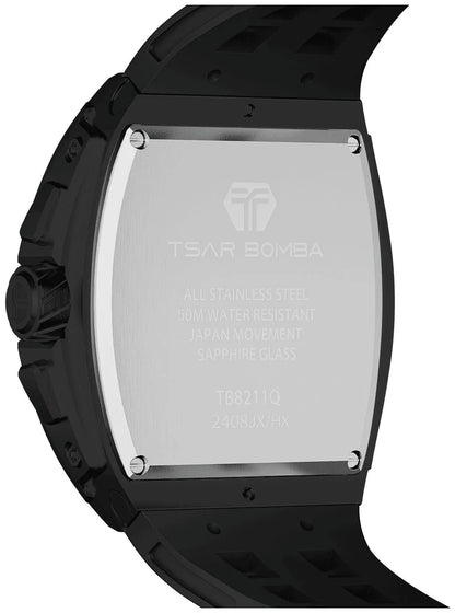 Мъжки часовник TSAR BOMBA Black Majesty Edition TB8211BB