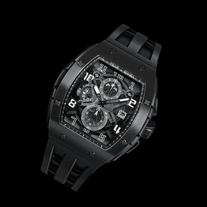 Мъжки часовник TSAR BOMBA Black Majesty Edition TB8211BB