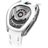 Мъжки часовник TSAR BOMBA Reactor Automatic White Silver TB8213A-08