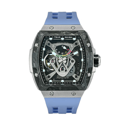 Мъжки часовник TSAR BOMBA Neutron Limited Edition Automatic Blue TB8216TF-03 3