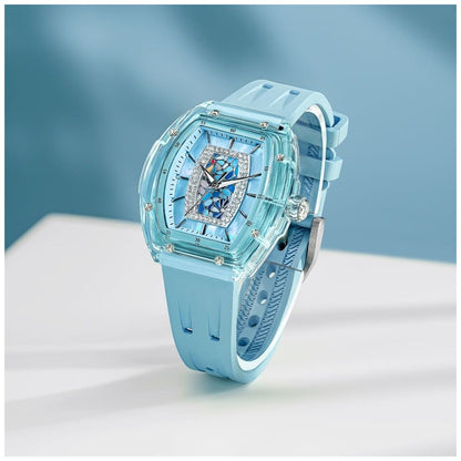 Дамски часовник TSAR BOMBA Crystal Chic Swiss TB8219B 2