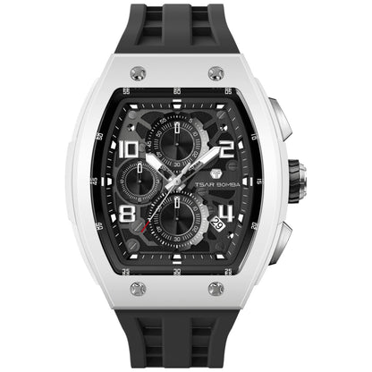 Мъжки часовник TSAR BOMBA T-Elemental Bioceramic Black TB8224B-03 - 3
