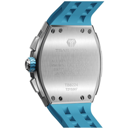 Мъжки часовник TSAR BOMBA T-Elemental Elite Blue TB8224Q-05 2