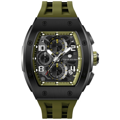 Мъжки часовник TSAR BOMBA T-Elemental Olive Green TB8224Q-06 3