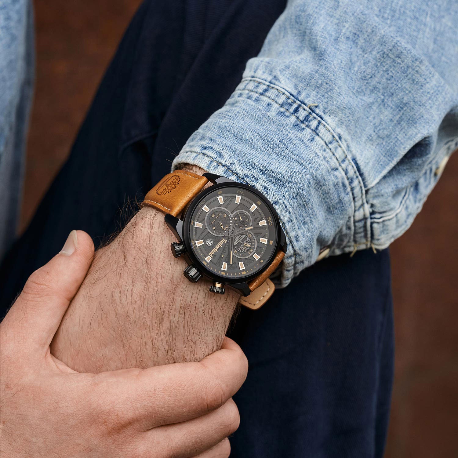 Мъжки часовник Timberland Henniker 2 TBL Dual Time