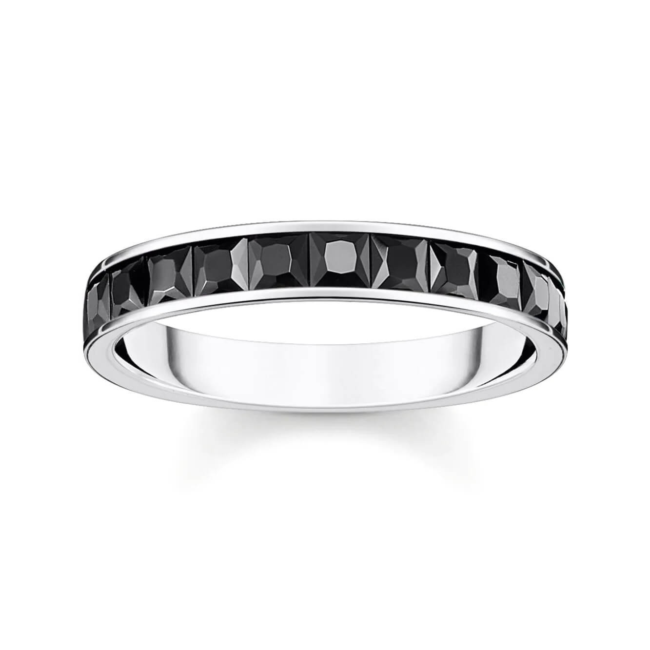 Пръстен Thomas Sabo Pave сребърен EU56
