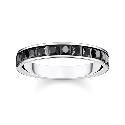 Пръстен Thomas Sabo Pave сребърен EU56