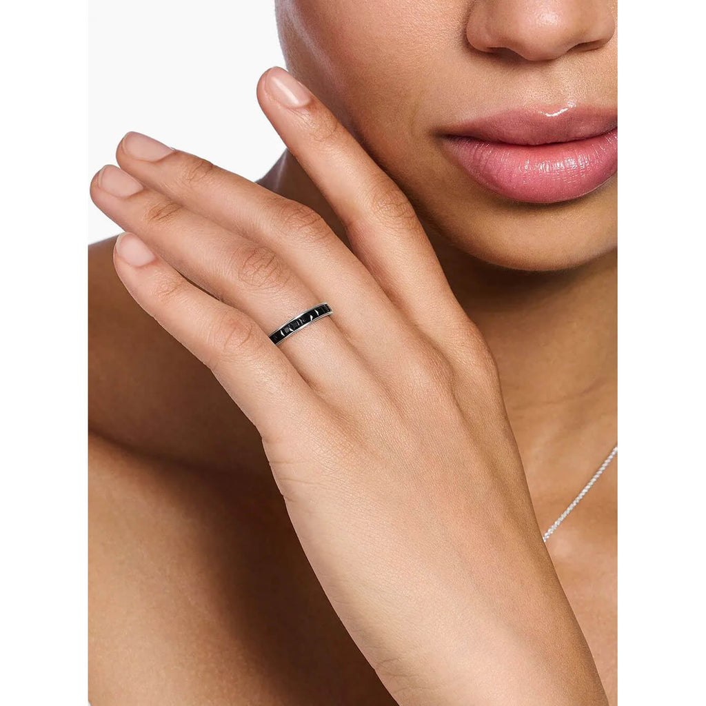 Пръстен Thomas Sabo Pave сребърен EU56