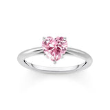 Пръстен Thomas Sabo Heart сребърен EU54