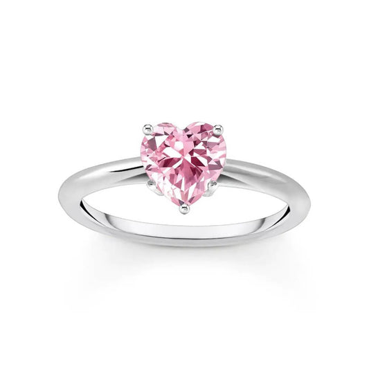 Пръстен Thomas Sabo Heart сребърен EU54