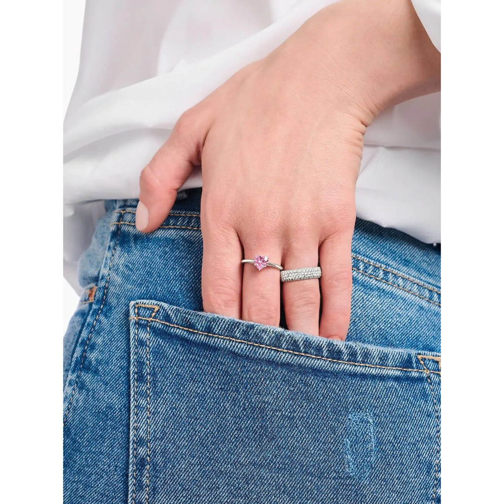 Пръстен Thomas Sabo Heart сребърен EU54