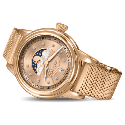 Aviator Moonflight 36M - Дамски Часовник С Лунна Фаза