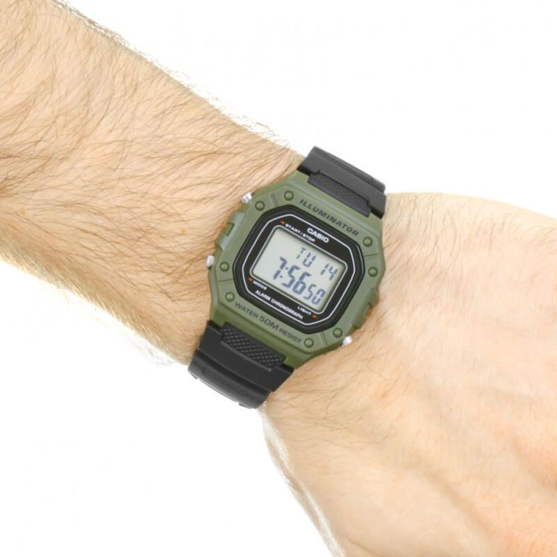 Часовник Casio W-218H-3AVEF
