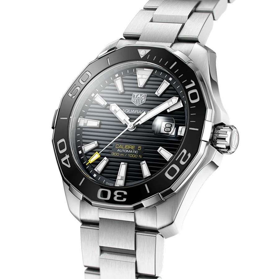 Мъжки часовник TAG Heuer Aquaracer Calibre 5 WAY201A.BA0927