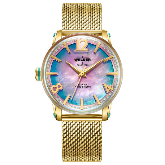 Часовник Welder WRN2000 Дамски Златен 36 Мм
