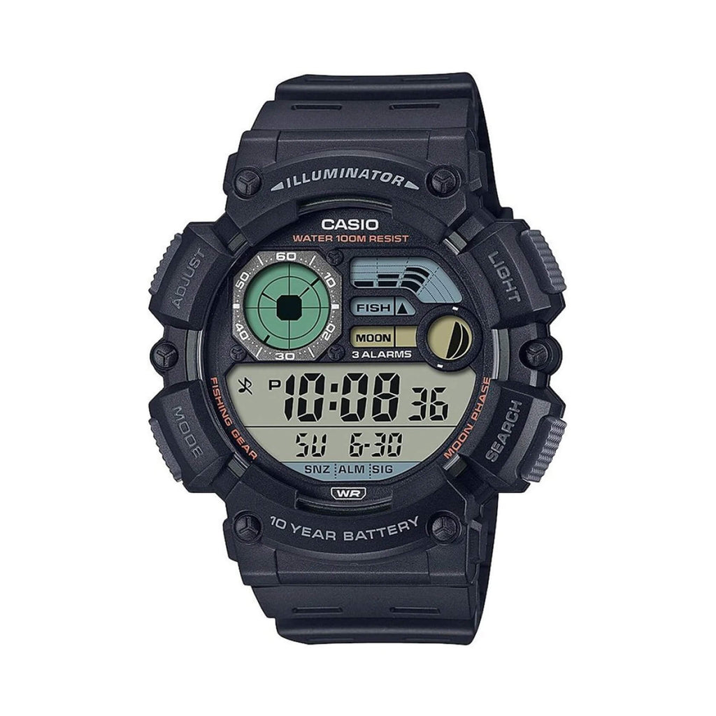 Мъжки часовник Casio Outgear Fishing WS-1500H-1AVEF