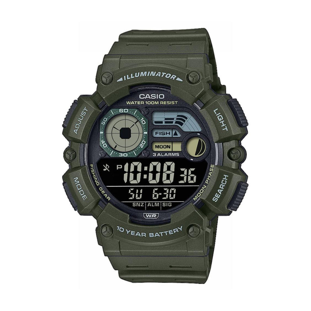 Мъжки часовник Casio Outgear Fishing WS-1500H-3BVEF