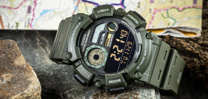 Мъжки часовник Casio Outgear Fishing WS-1500H-3BVEF