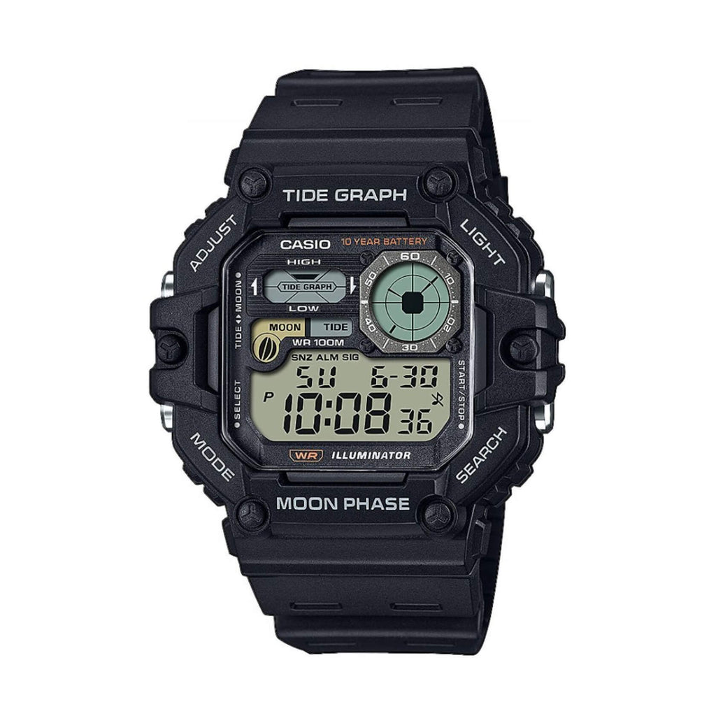 Мъжки часовник Casio Outgear Fishing WS-1700H-1AVEF