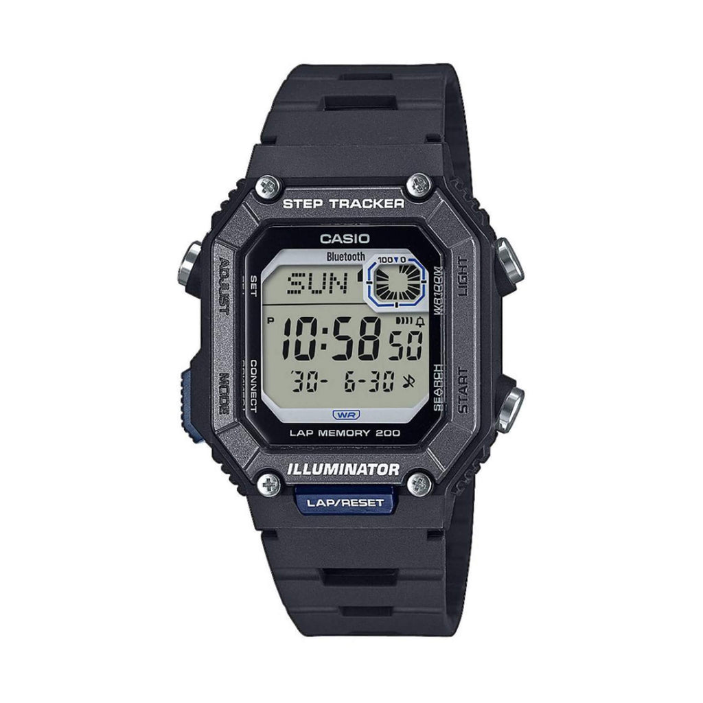Мъжки часовник Casio Bluetooth Step Tracker WS-B1000-1AVEF