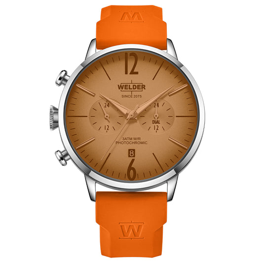 Часовник Welder Moody WWRC551 Оранжев Uv Стъкло