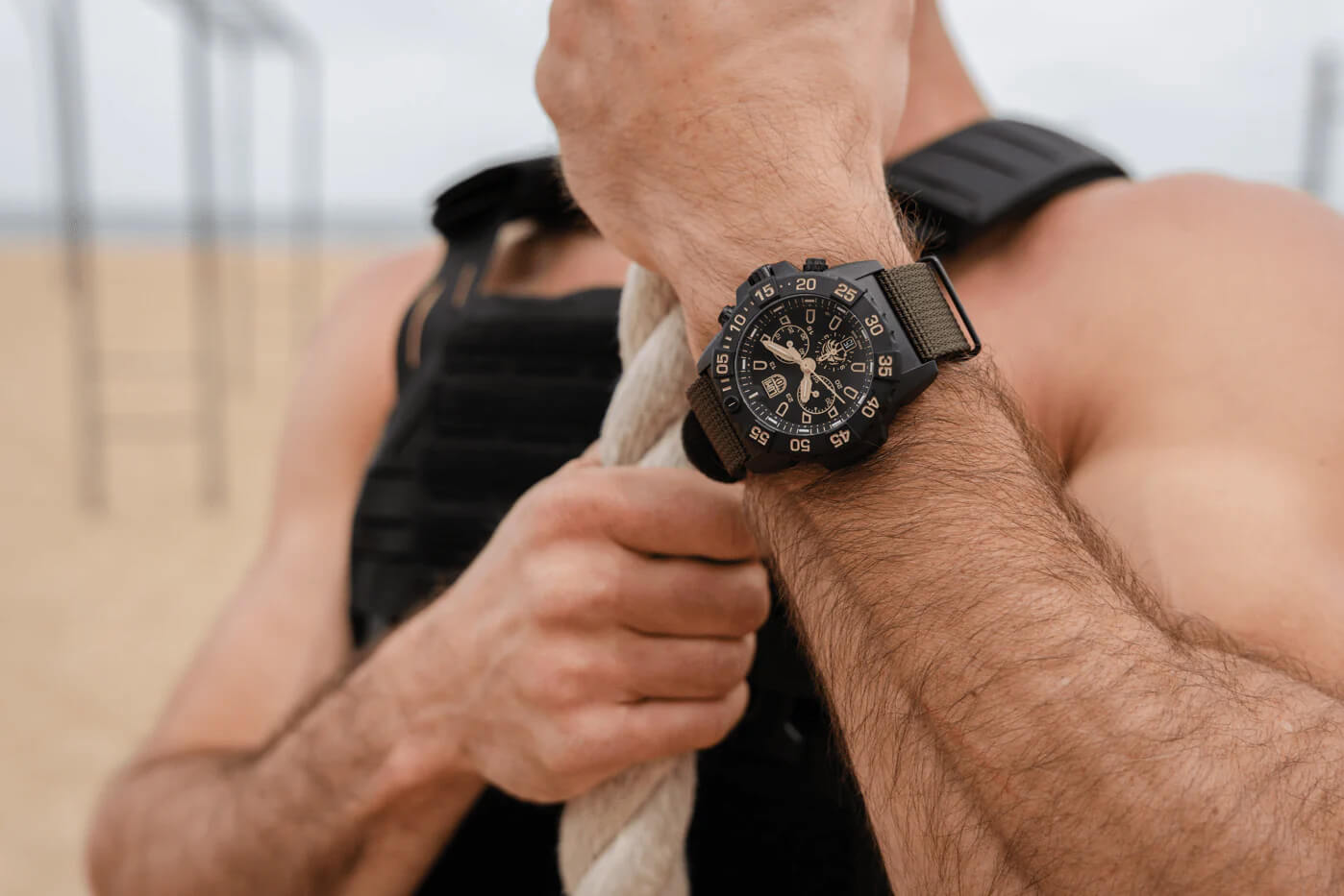 Мъжки часовник Luminox Navy SEAL Foundation CARBONOX™ XS.3590.NSF.SET