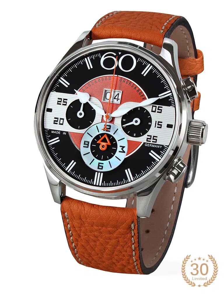 Мъжки часовник Alexander Shorokhoff Big Date Chrono Limited Edition AS.BD01-4