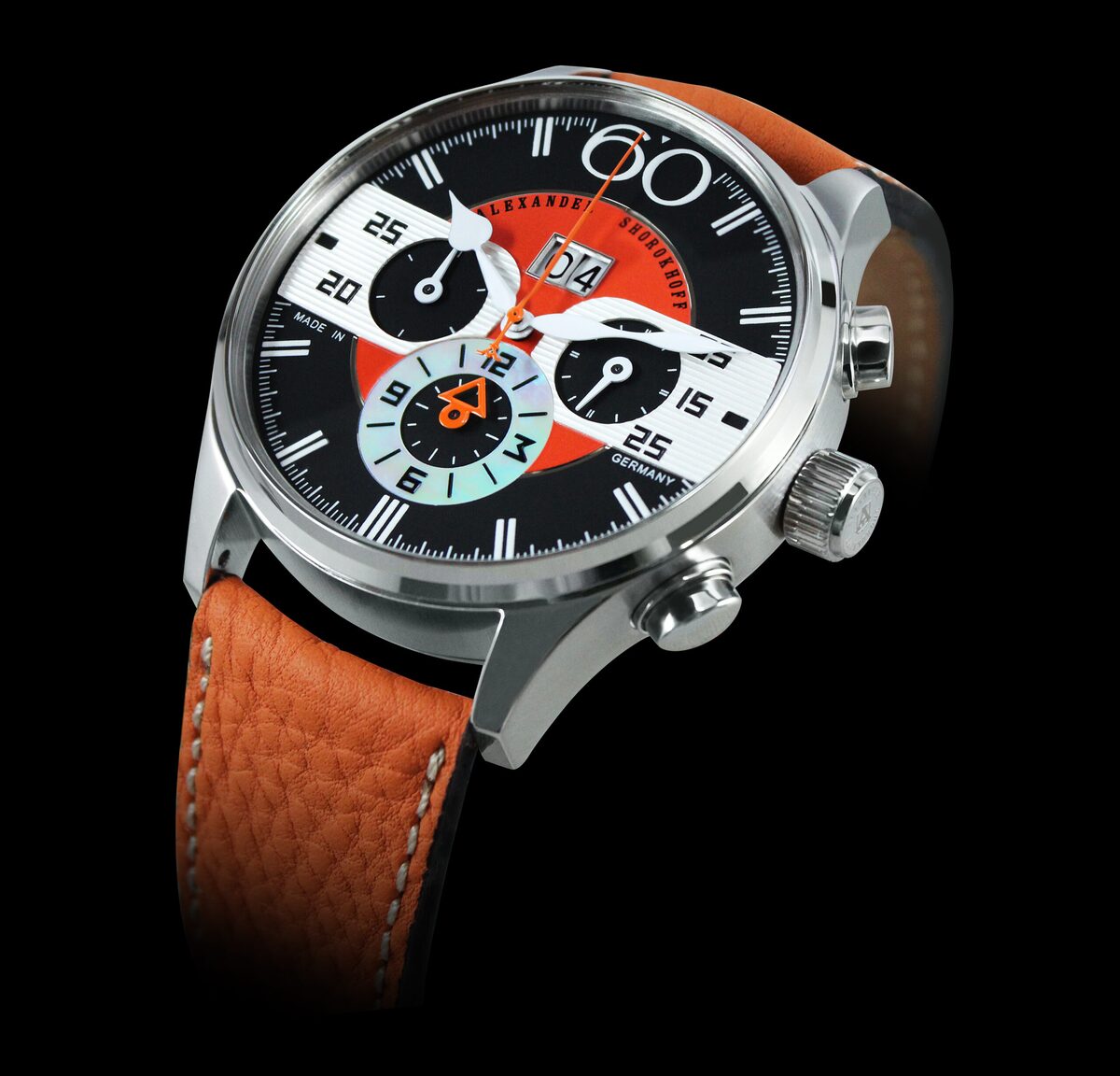 Мъжки часовник Alexander Shorokhoff Big Date Chrono Limited Edition AS.BD01-4 2