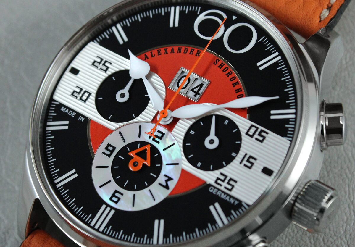 Мъжки часовник Alexander Shorokhoff Big Date Chrono Limited Edition AS.BD01-4 3