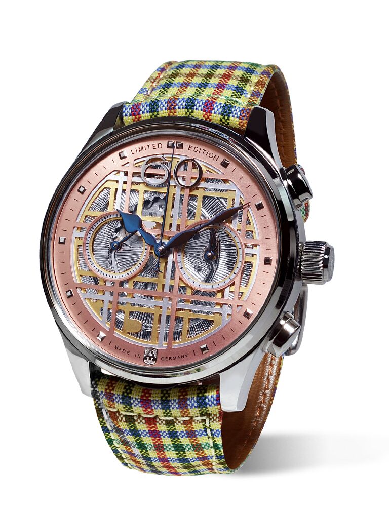 Мъжки часовник Alexander Shorokhoff Karo 3 Manual Limited Edition AS.C01-KR01S