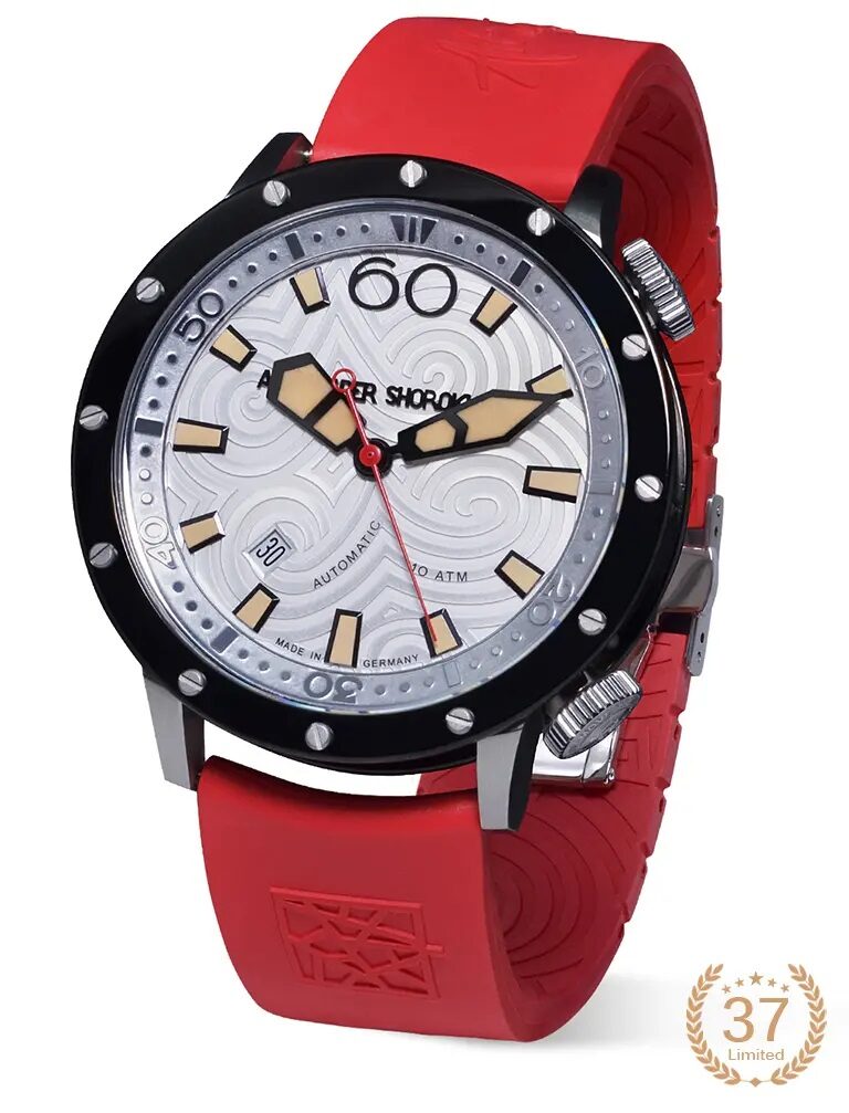 Мъжки часовник Alexander Shorokhoff Unbreakable Deep Ding 2 Limited Edition AS.DD01-SBS