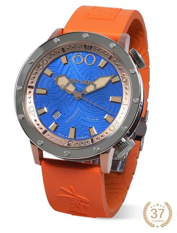 Мъжки часовник Alexander Shorokhoff Unbreakable Deep Ding Limited Edition AS.DD03-RSR