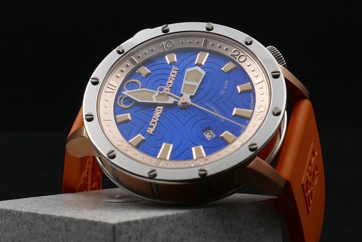 Мъжки часовник Alexander Shorokhoff Unbreakable Deep Ding Limited Edition AS.DD03-RSR