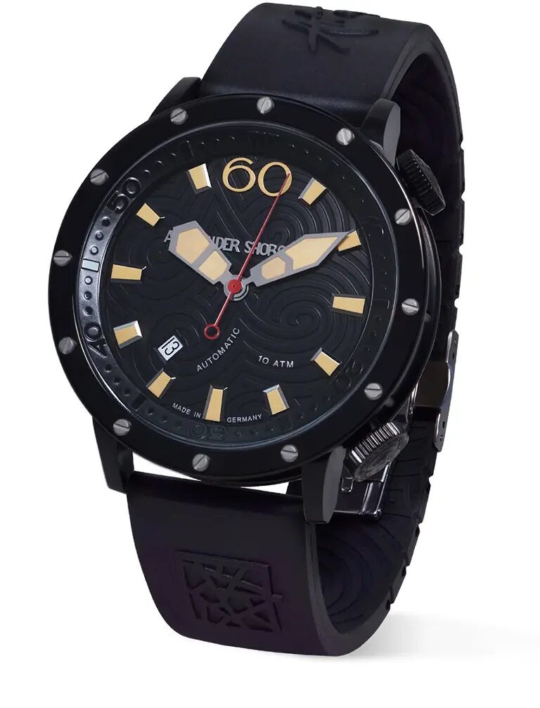 Мъжки часовник Alexander Shorokhoff Unbreakable Deep Ding Limited Edition AS.DD04-B