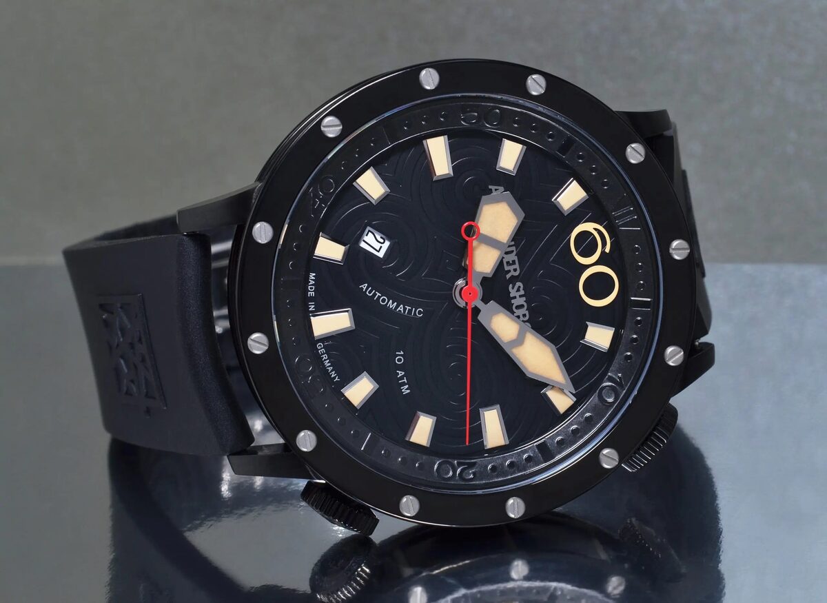 Мъжки часовник Alexander Shorokhoff Unbreakable Deep Ding Limited Edition AS.DD04-B