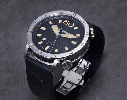 Мъжки часовник Alexander Shorokhoff Unbreakable Deep Ding Limited Edition AS.DD04-SB